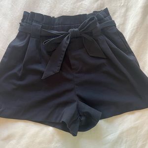 Zara paper bag shorts